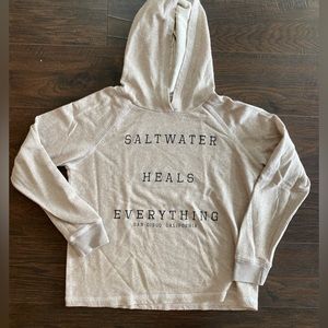 Salt water heals everything sweatshirt